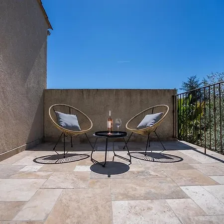 Air-conditioned House With Garden And Heated Pool Villa Quissac (Gard)